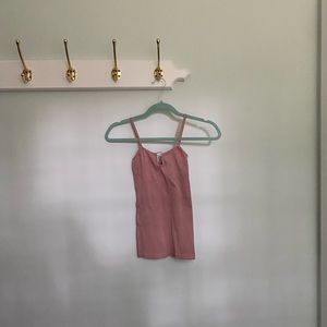 NWOT FREE PEOPLE Intimately pink tank top